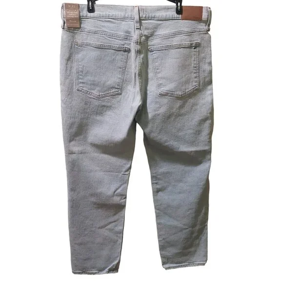 Madewell Women's Mid-Rise Perfect Vintage Jeans W31 W/ Magic Pockets Light Wash - Picture 2 of 11